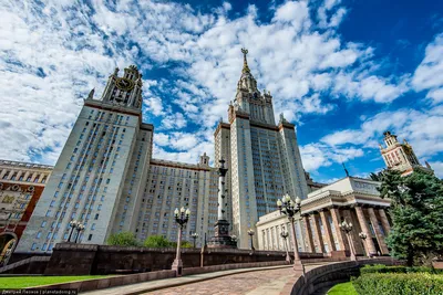 Фотографии Московского государственного университета: место образования