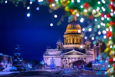 Фотографии новогодней столицы: выбирайте изображение по вкусу