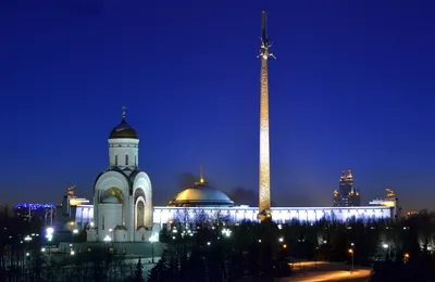 Пейзажи природы Московской Поклонной на фотографиях