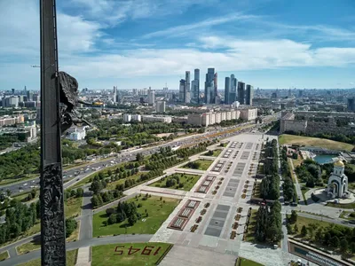 Фотк Москва поклонная гора с прекрасным видом