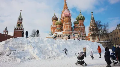 Зимние фотографии Москвы: Скачивайте в хорошем качестве бесплатно.