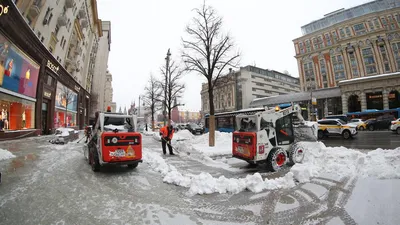 Зимний волшебство: Москва в белом наряде