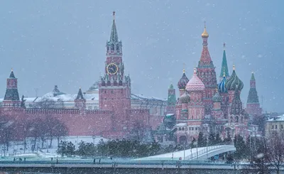 Волшебная атмосфера: Фотографии Москвы в снежном обрамлении