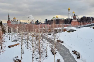 Белая ансамбль: Фото Москвы, укутанной в снежное покрывало