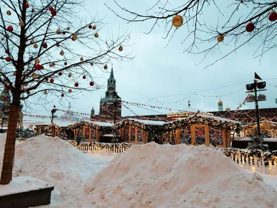 Обои на рабочий стол: Московская зима