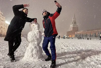 Зимний город: Фотоальбом Москвы с возможностью скачивания