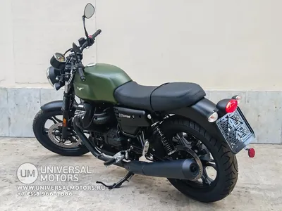 Moto Guzzi V7 III Stone и его уникальные детали на фото