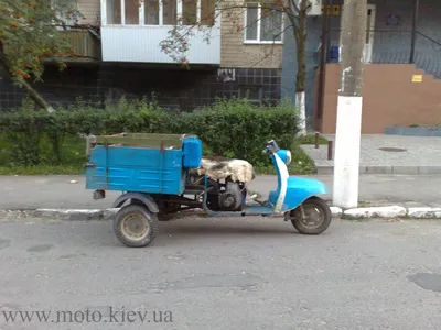 Удивительные снимки Мотороллера Муравей после модификации