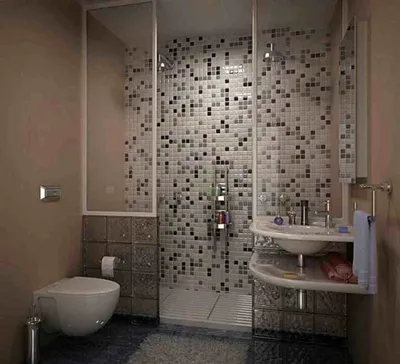 Ванная комната в стиле мозаичной плитки: вдохновляющие фото
