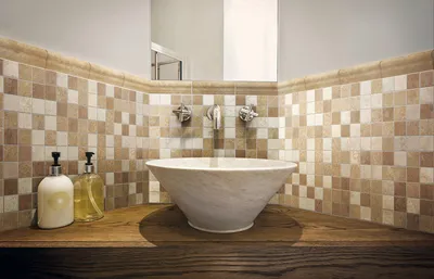 Ванная комната с мозаичной плиткой: фото, чтобы вдохновиться