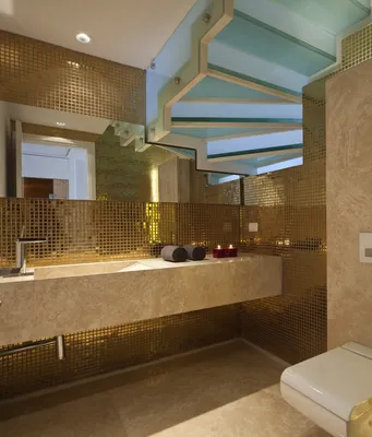 Мозаичная плитка для ванной: создайте атмосферу релаксации