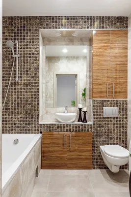 Мозаичная плитка для ванной: создайте стильный интерьер