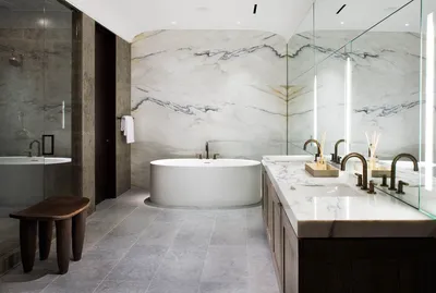 Фото Мраморная ванная комната - изображение в JPG формате