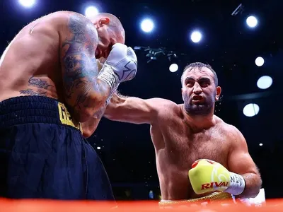 Мурат Гассиев: фотографии во время боя на MMA