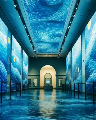 Фотографии ванной комнаты в Музее ван Гога: история искусства в каждом кадре из его жизни