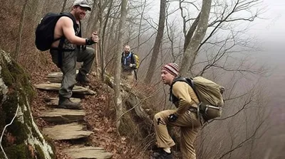 Правление альпинизма: Фотографии мужчин в горах, подчеркивающие их мастерство