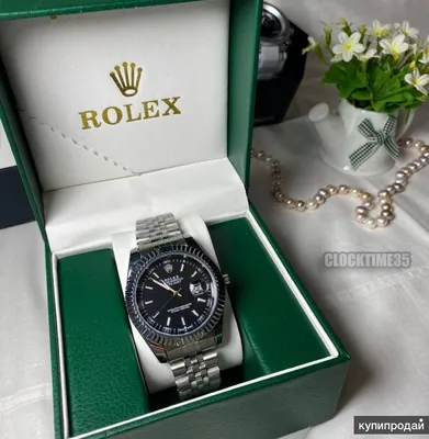 Обои на телефон с часами Rolex в Full HD