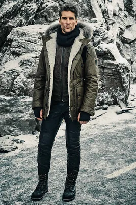 Фото модных зимних курток для мужчин