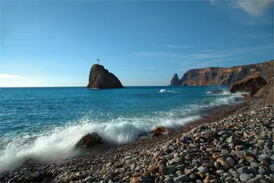 Фотографии Мыса Фиолент: волшебство яшмового пляжа Черного моря