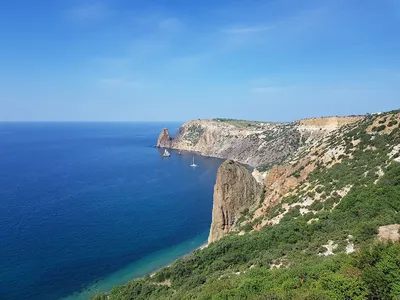 Фотогалерея Мыса Фиолент: красота и уникальность яшмового пляжа