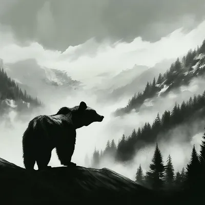 GIF анимация гор: динамичные изображения природы