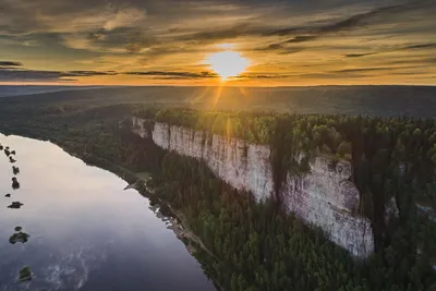 Фото горы в стиле арт