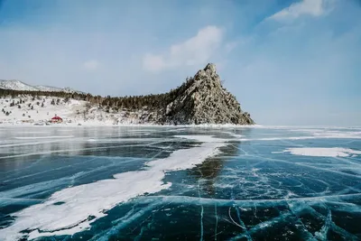 Ледяные перспективы: Изображения морских горизонтов зимой