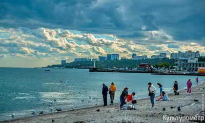 Фото пляжа осенью: изображения в 4K для скачивания