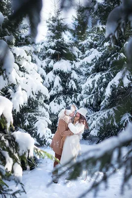 Снег в 4K разрешении на фотке