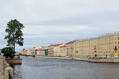 Фотография набережной реки Фонтанки