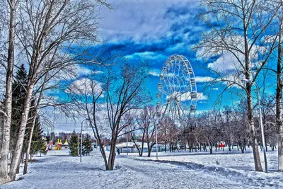 Фотоальбом зимнего настроения: Набережные Челны