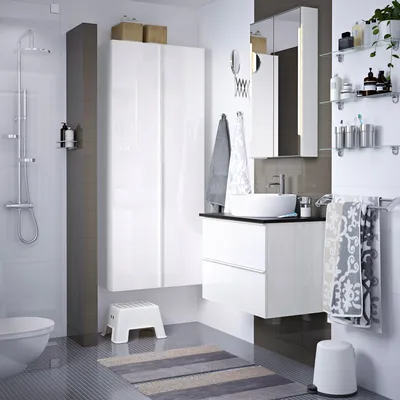 Фотографии ванной комнаты с элегантными наборами