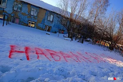 Снегопад на обоях для телефона