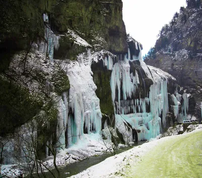 Фотографии зимних пейзажей Нальчика