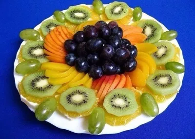 Фото нарезки фруктов на праздничный стол: выберите нужный размер и формат