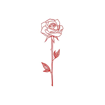 Картинка розы со сменой размера и формата для скачивания