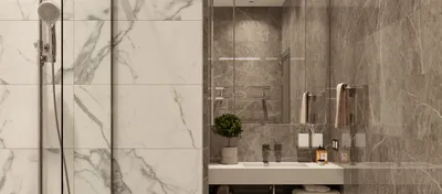 Фото настенной плитки для ванной комнаты: полезная информация и изображения в HD и Full HD