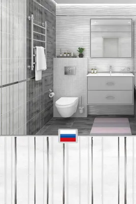 Фото настенной плитки для ванной комнаты: полезная информация и изображения в HD, Full HD и 4K