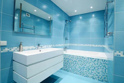 7) Творческий подход к дизайну: фотографии настенной плитки в ванной