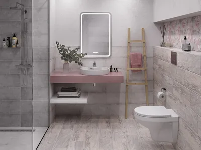 Фото ванной комнаты в стиле арт