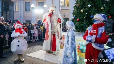 Красивое изображение Настоящего Деда Мороза - воплощение добра и сказки