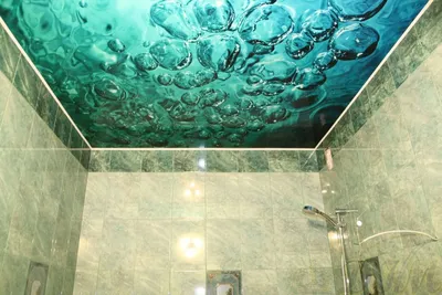 Фото натяжных потолков в ванной: скачать бесплатно в формате JPG