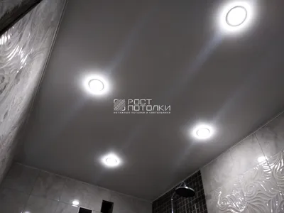 Изображения натяжных потолков в ванной комнате
