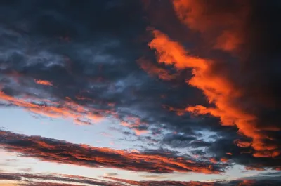 Ореол величия: потрясающее небо на фото заката 