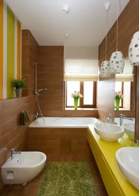 Изображения ванной комнаты с современным дизайном