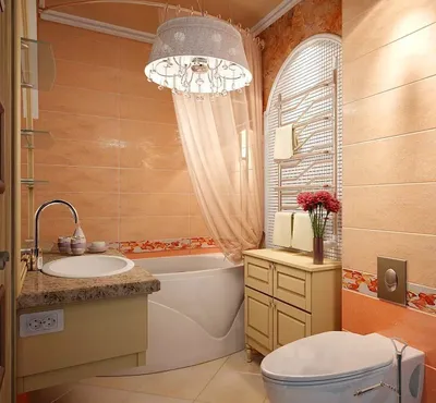 Фото небольших ванных комнат с использованием стекла
