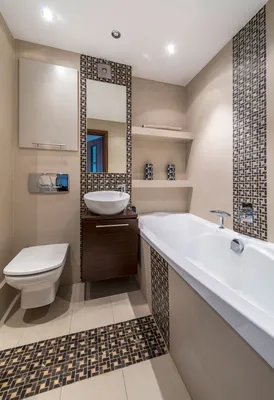 Фото небольших ванных комнат в 4K разрешении