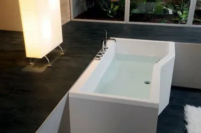 Фото необычных ванн с мраморными отделками