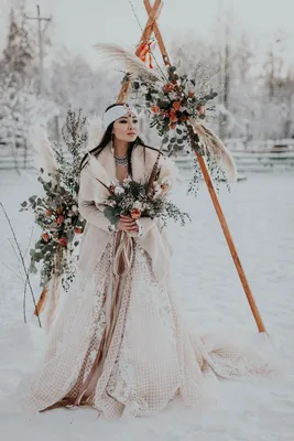 Снежная краса невесты: Фото на любой вкус и размер