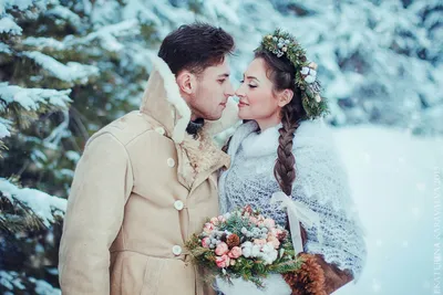 Зимние свадебные чудеса: Выберите формат изображения по вашему вкусу